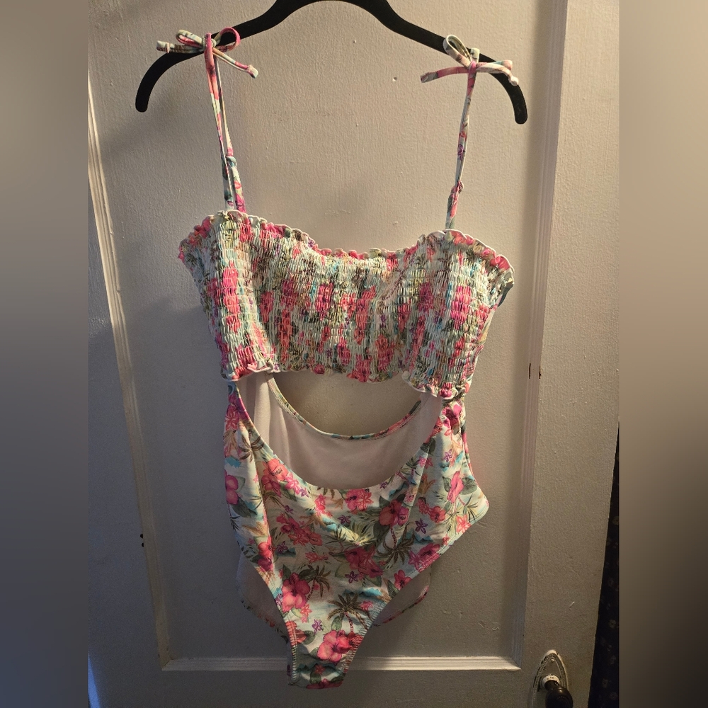 Floral One Piece Swimsuit